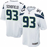 Nike Men & Women & Youth Seahawks #93 Schofield White Team Color Game Jersey,baseball caps,new era cap wholesale,wholesale hats